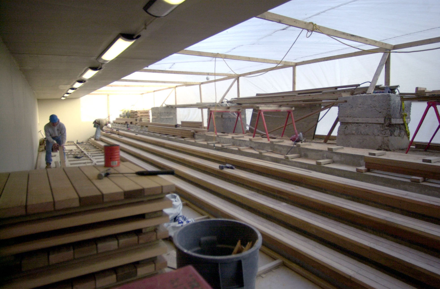 From the visitors' dugout, 2001